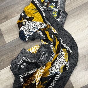 Multicolor Designer Patterned Scarf